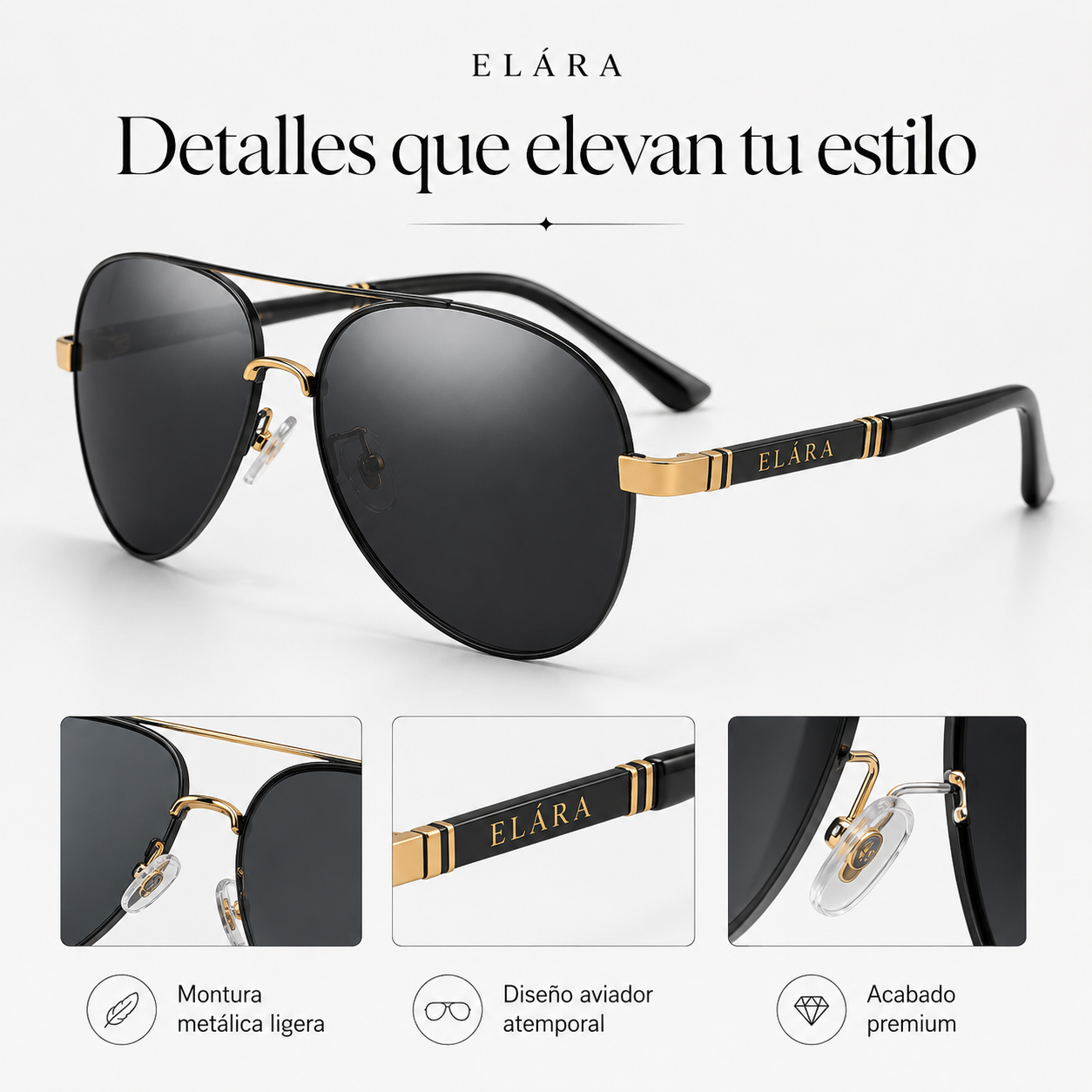 ELÁRA™ Summer Aviators